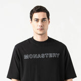 Monastery Horsebeat Capone T-Shirt Oversized Black