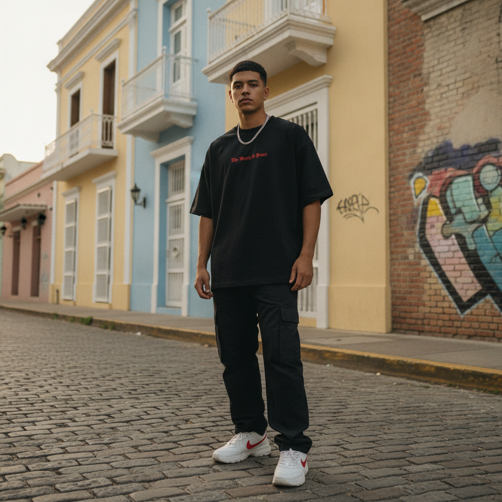 Comprar Camisa 'The World Is Yours' Escobar Negra en Ponce PR | NIBPR