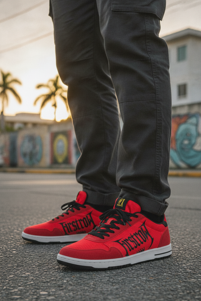 Cachar la Grasa en Caguas: El Flow del FRD Elite Legacy Force Short Jersey Red en PR — Puerto Rico