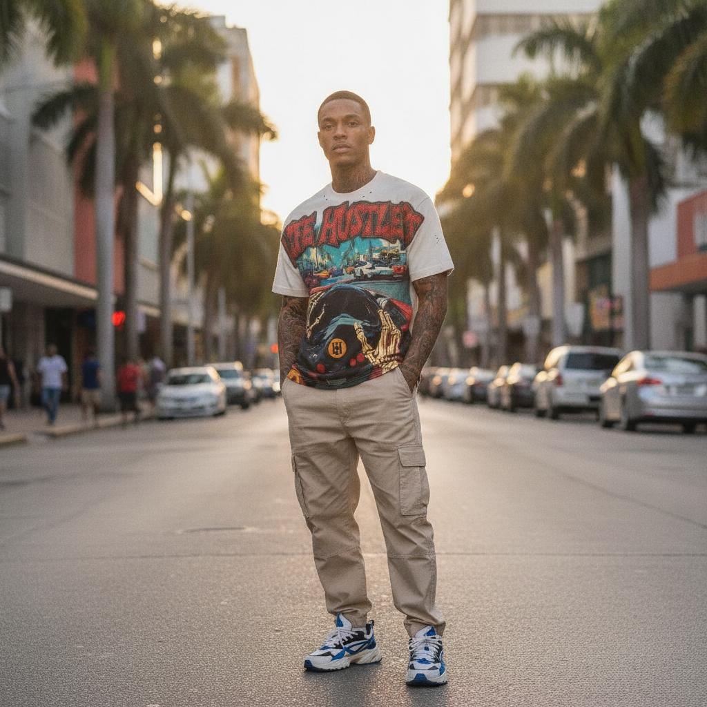 Life Hustlers Skull Driver: La Camisa Streetwear que Rompe en Bayamón PR — Puerto Rico