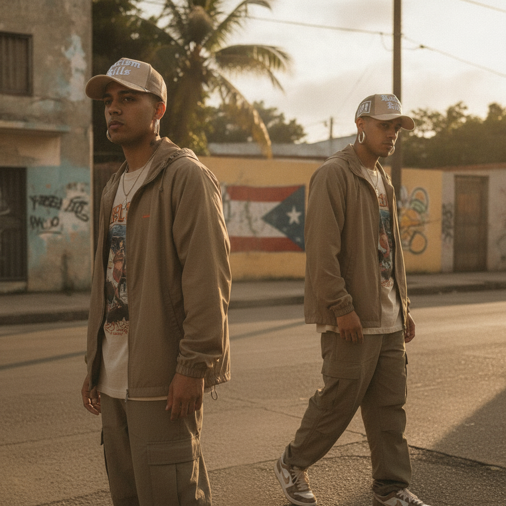 Gold Star 'Racism Kills' en Puerto Rico: La Gorra Crema que Define el Flow Urbano de Bayamón — Puerto Rico