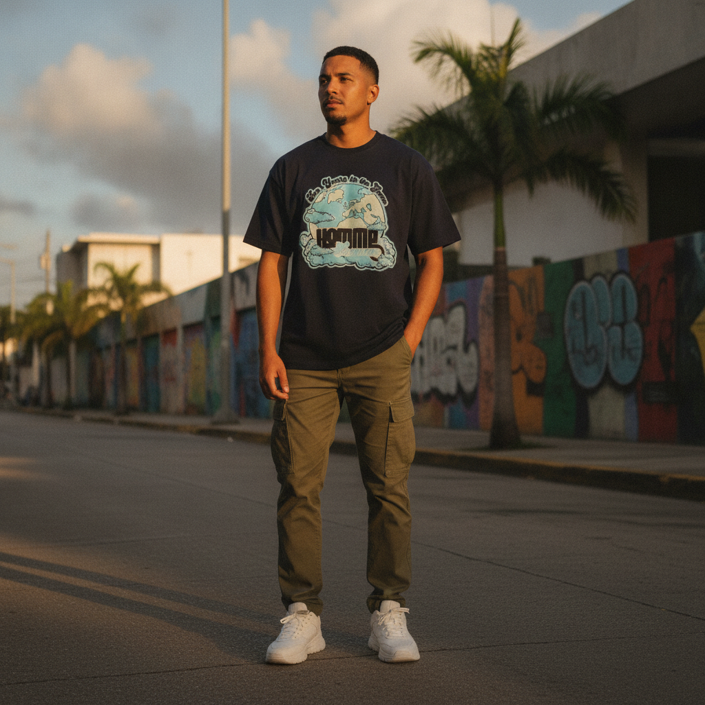 Camiseta Homme+Femme Ten Years in the Game Caguas: Eleva Tu Flow Urbano en Puerto Rico — Puerto Rico