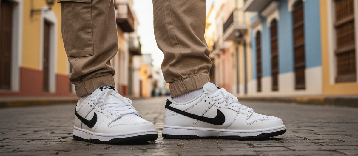 Comprar Dunk Low Pro SB White Black Original en Puerto Rico: El Clásico que Domina las Calles de San Juan
