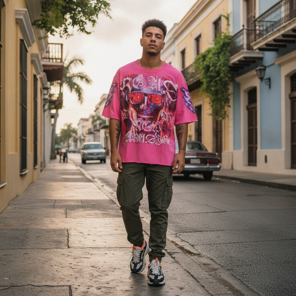 FRD 'New Paradigm Electric' Rush Tee: El Flow Vibrante que Ilumina el Streetwear en Puerto Rico | NIBPR — Puerto Rico