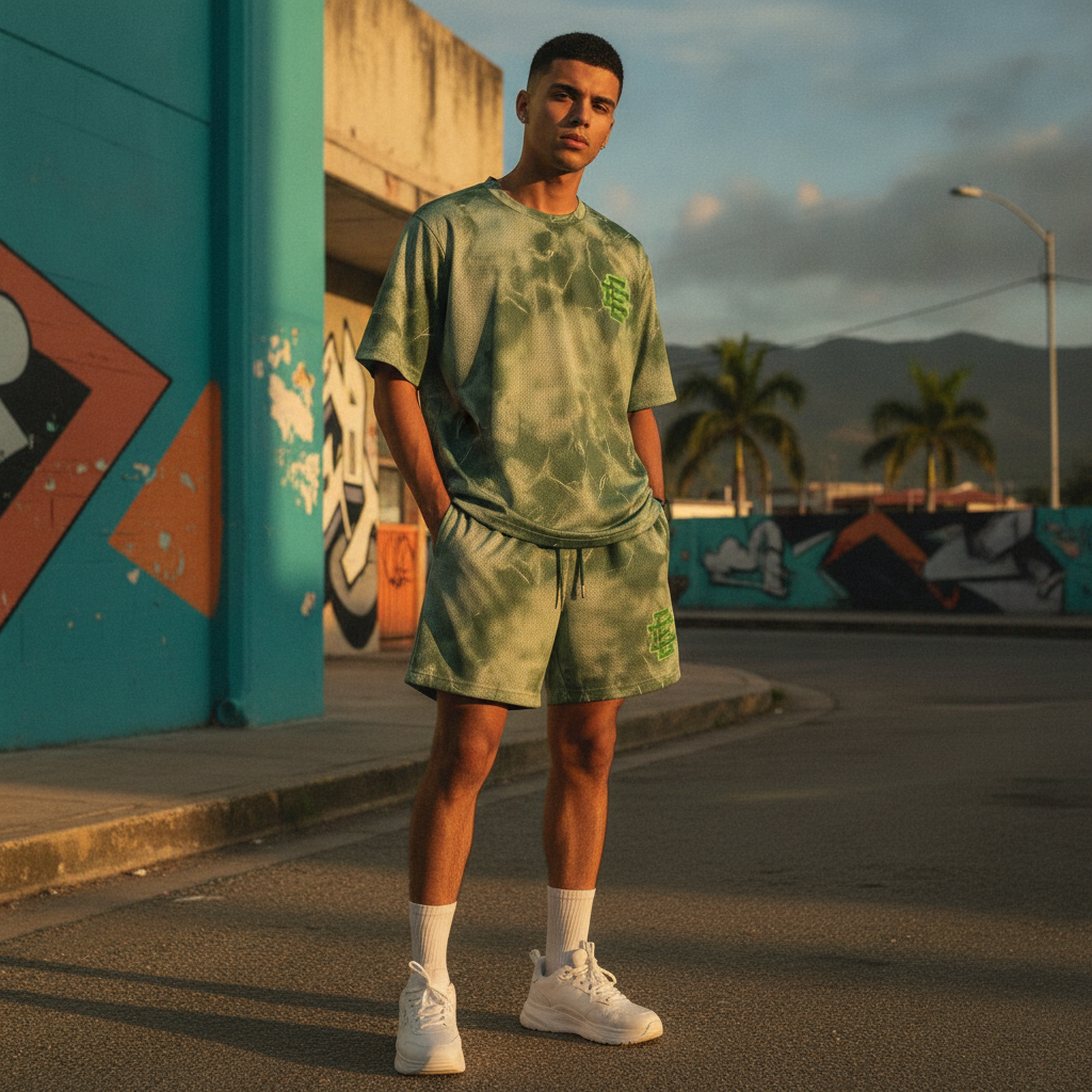 Dónde comprar Eric Emanuel shorts verdes Puerto Rico: El Flow Exclusivo que Caguas Esperaba — Puerto Rico