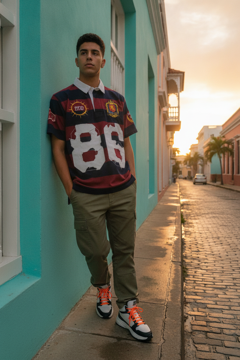 FRD 'Match Day Club Polo': El Polo Streetwear que Define el Flow en San Juan, PR | New In The Box