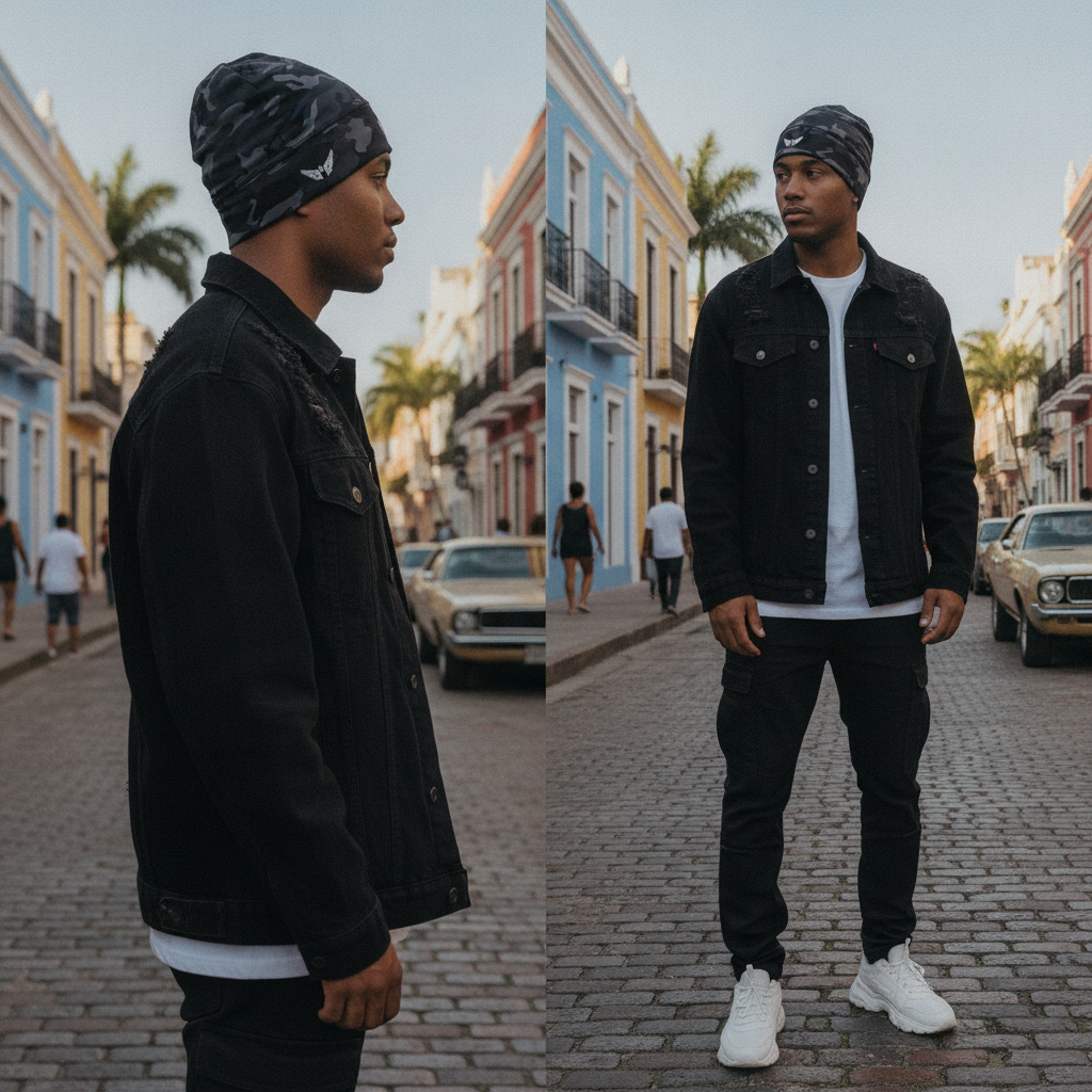 Skull Cap Camuflaje Urbano: El Toque Esencial para tu Flow Boricua en Puerto Rico — Puerto Rico