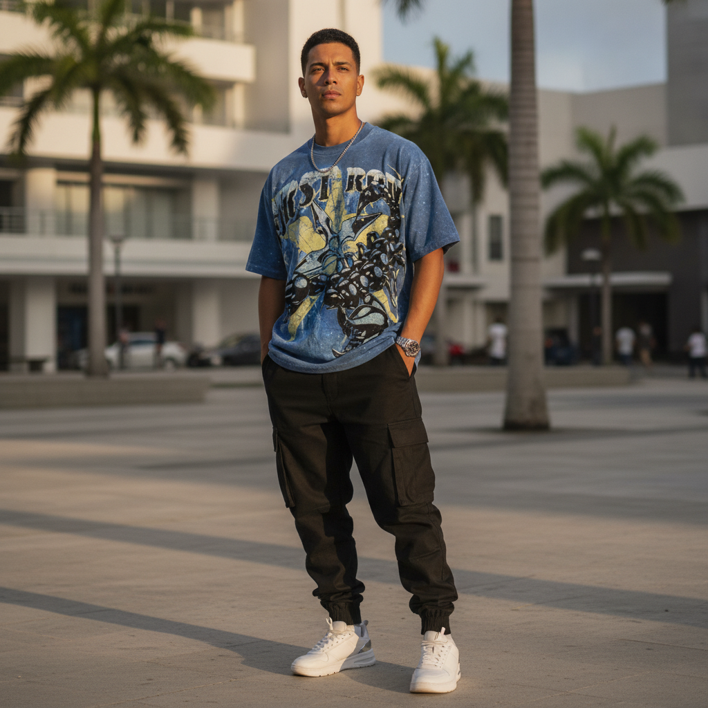 FRD Blue Venom Tee Original en Plaza Carolina: El Flow que Setea Tendencia en PR | New In The Box PR