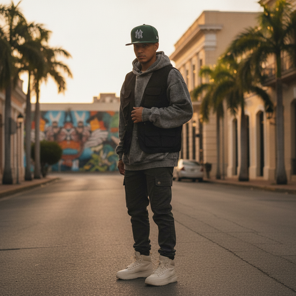 Gorra New Era NY Yankees Green Metallic Outline Ponce PR: El Flow Exclusivo de NIBPR — Puerto Rico