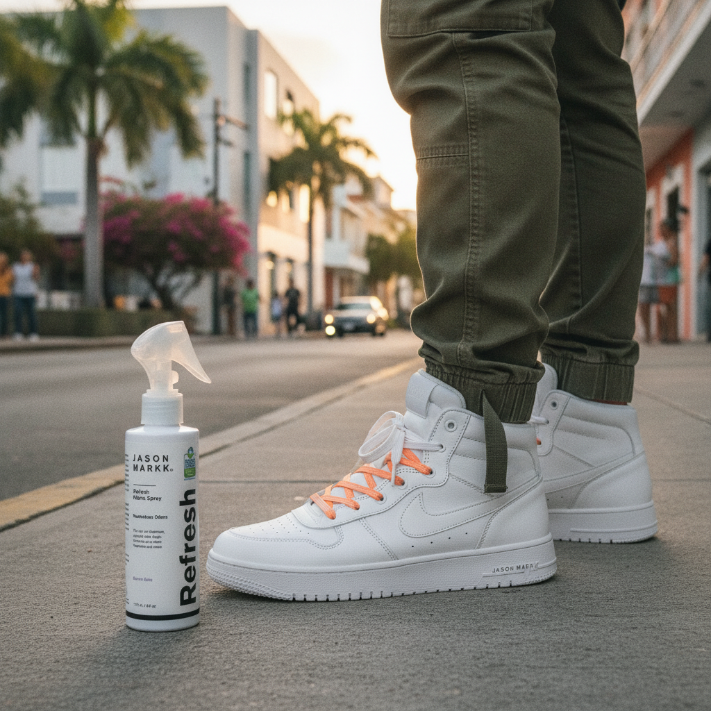 Jason Markk Refresh Spray en PR: Tu Arma Secreta para Sneakers Siempre Fresh y un Flow Impecable — Puerto Rico