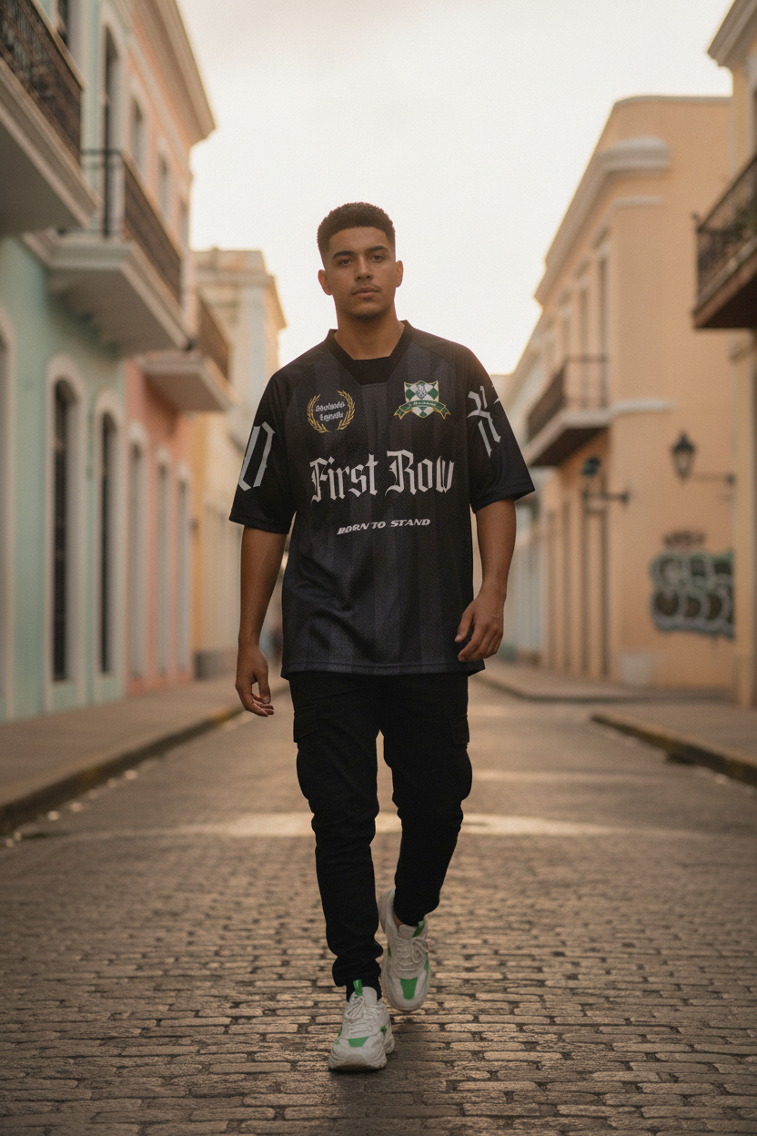 FRD Elite Field Jersey BLK: El Flow Original de Ponce PR