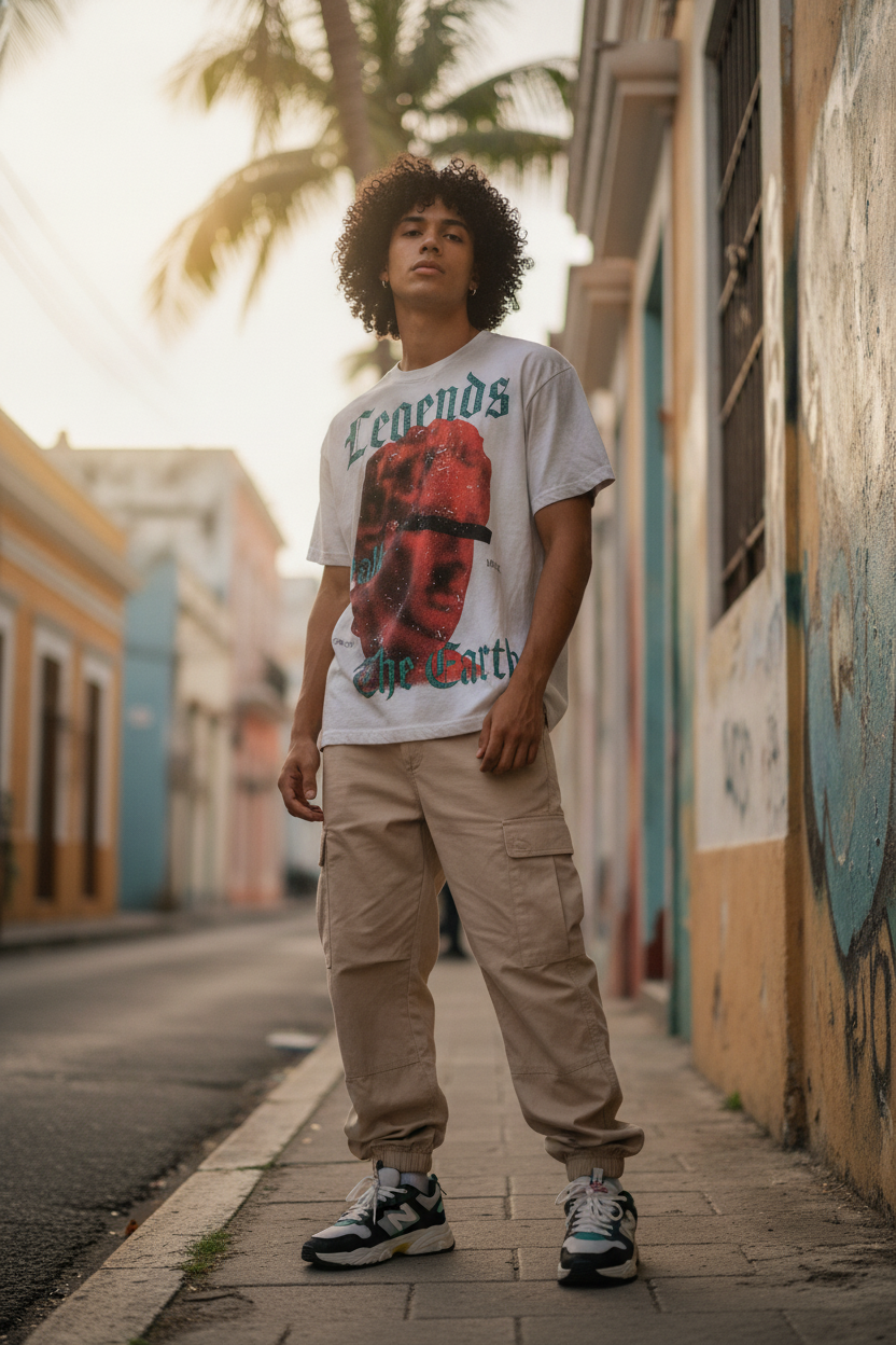 FRD Gods And Mortals Tee Puerto Rico: Estilo Legendario Urbano | New In The Box PR