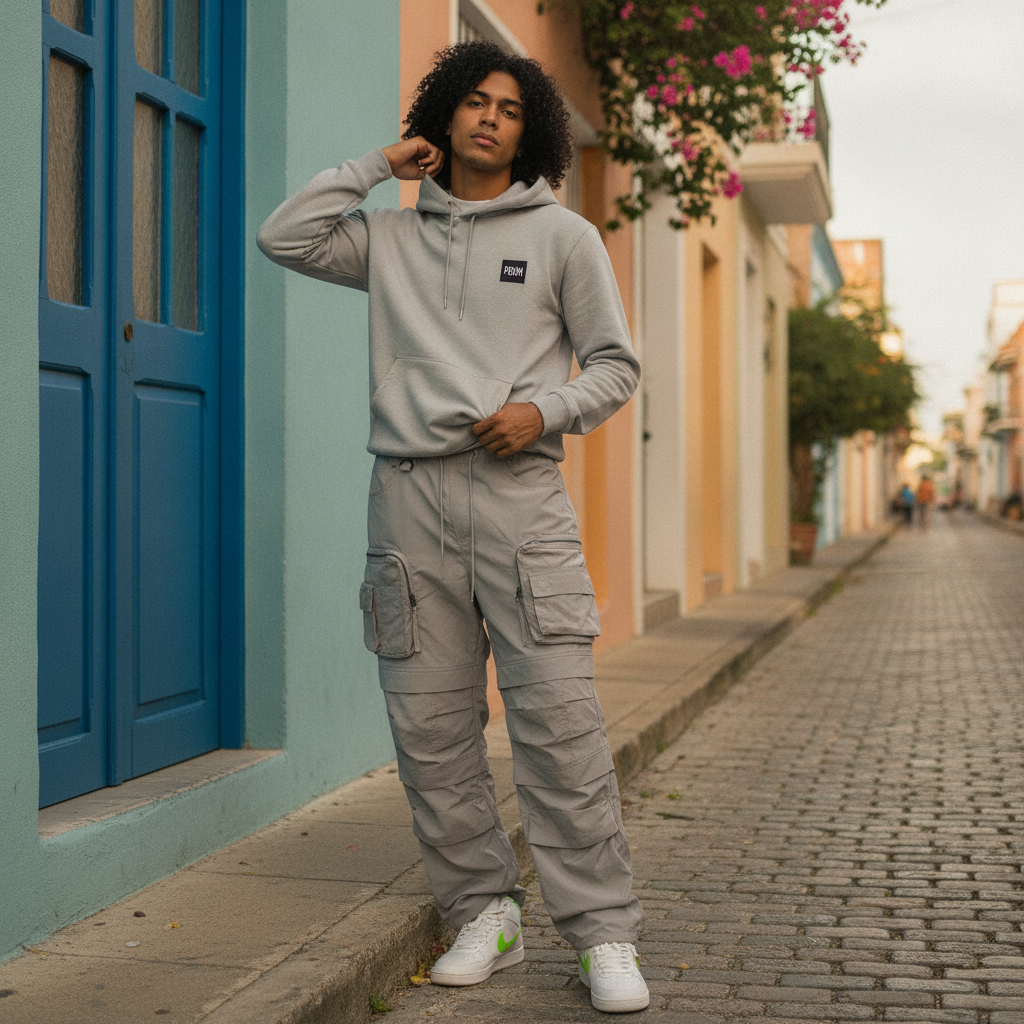 FRD Cargo Pants Relaxed Fit 3027 Puerto Rico: El Flow que Define la Calle Boricua — Puerto Rico