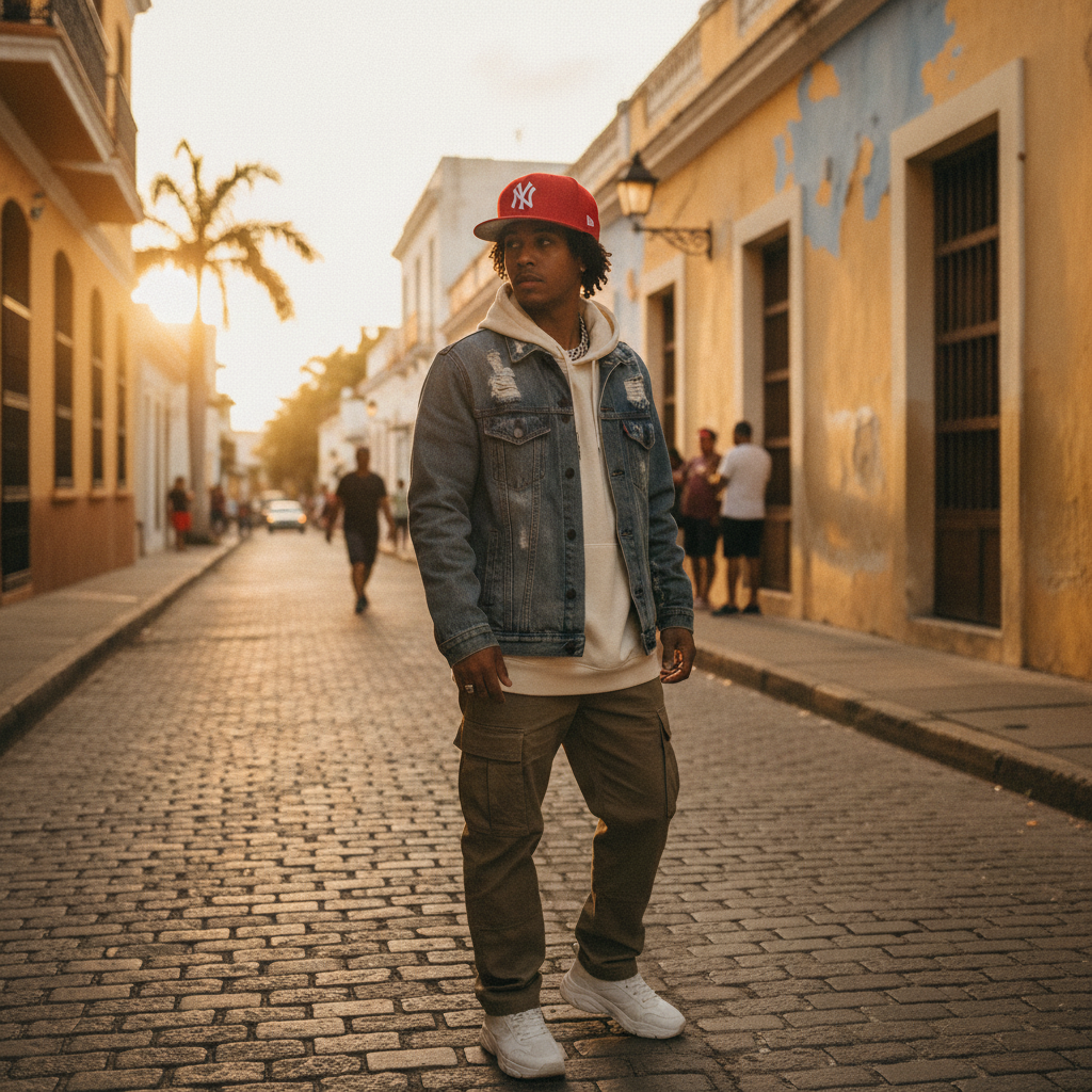 Gorra New Era Fitted Yankees Roja Visera Gris: El Flow Boricua Que Domina el Streetwear en Puerto Rico