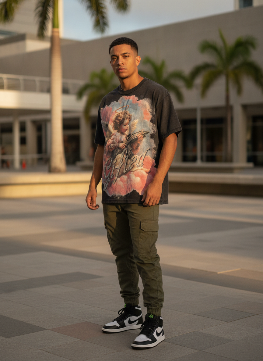 GFTD LA YOU NEED BLK TEE: El Flow Imprescindible en Plaza Carolina, PR | New In The Box PR — Puerto Rico
