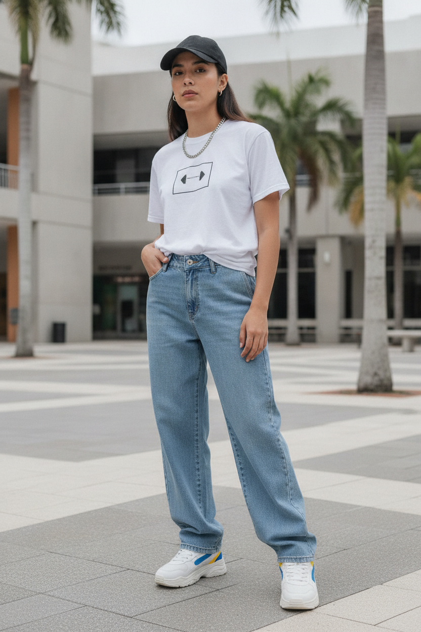 Jeans Cargo Holgados: El Flow Urbano de Puerto Rico Redefine Plaza Carolina — Puerto Rico