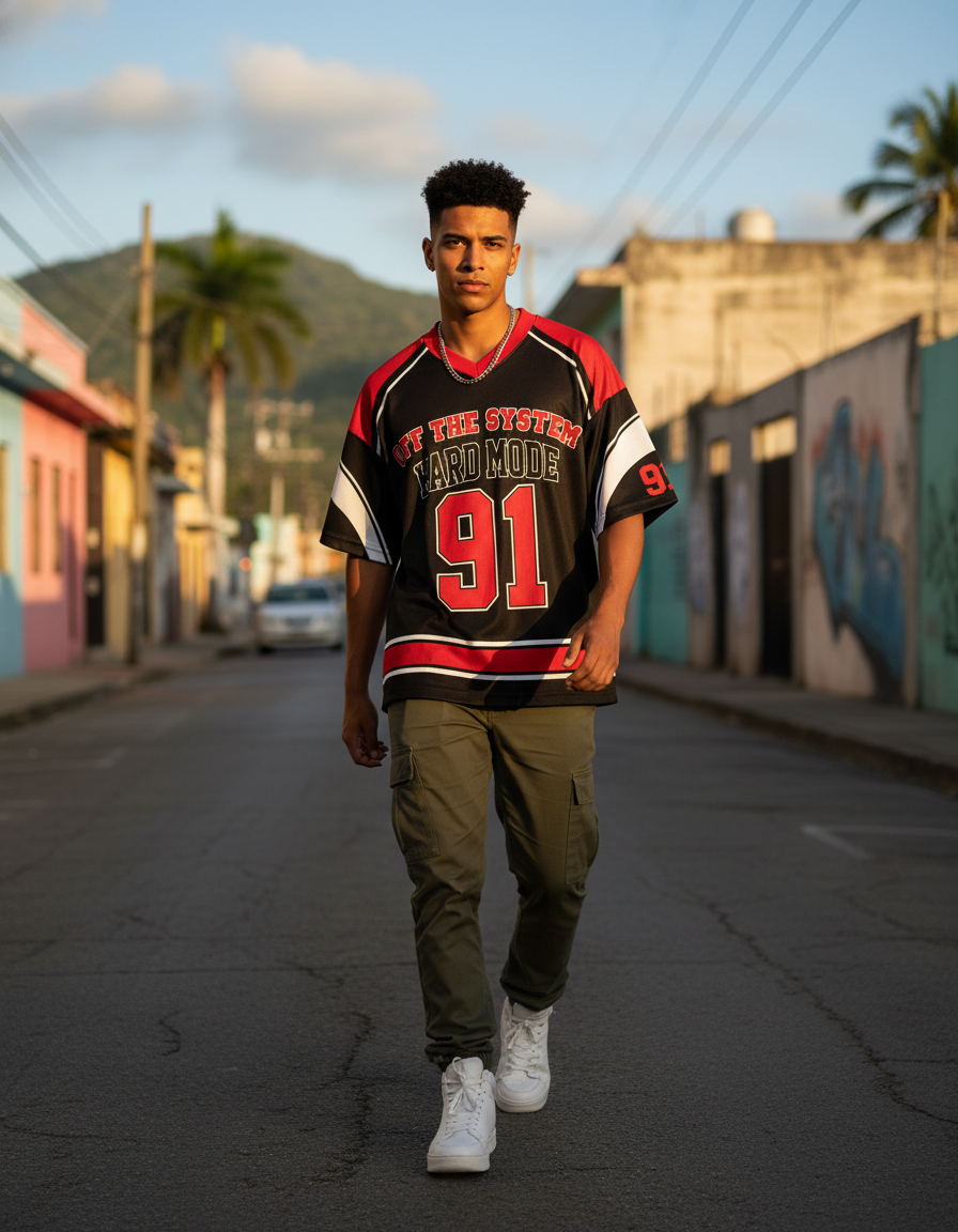 ¿Dónde Comprar la Escobar 'Hard Mode' Jersey Negra en Caguas, PR? Tu Guía Definitiva de Estilo Urbano — Puerto Rico