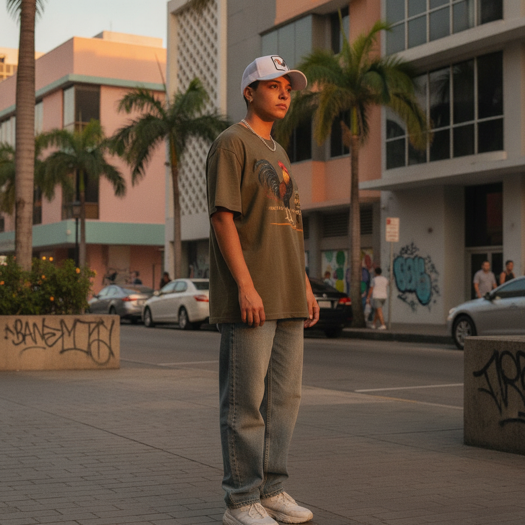 Gorra Gold Star Gallo Blanca PR: El Ícono Urbano que Conquista Bayamón