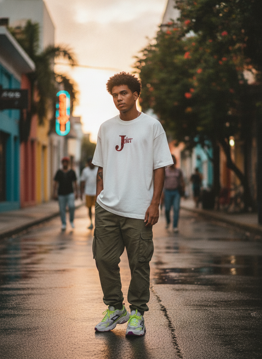 Camisa Escobar '2 FACE JOKER': El Icono Urbano que Conquista Bayamón, PR | New In The Box PR — Puerto Rico