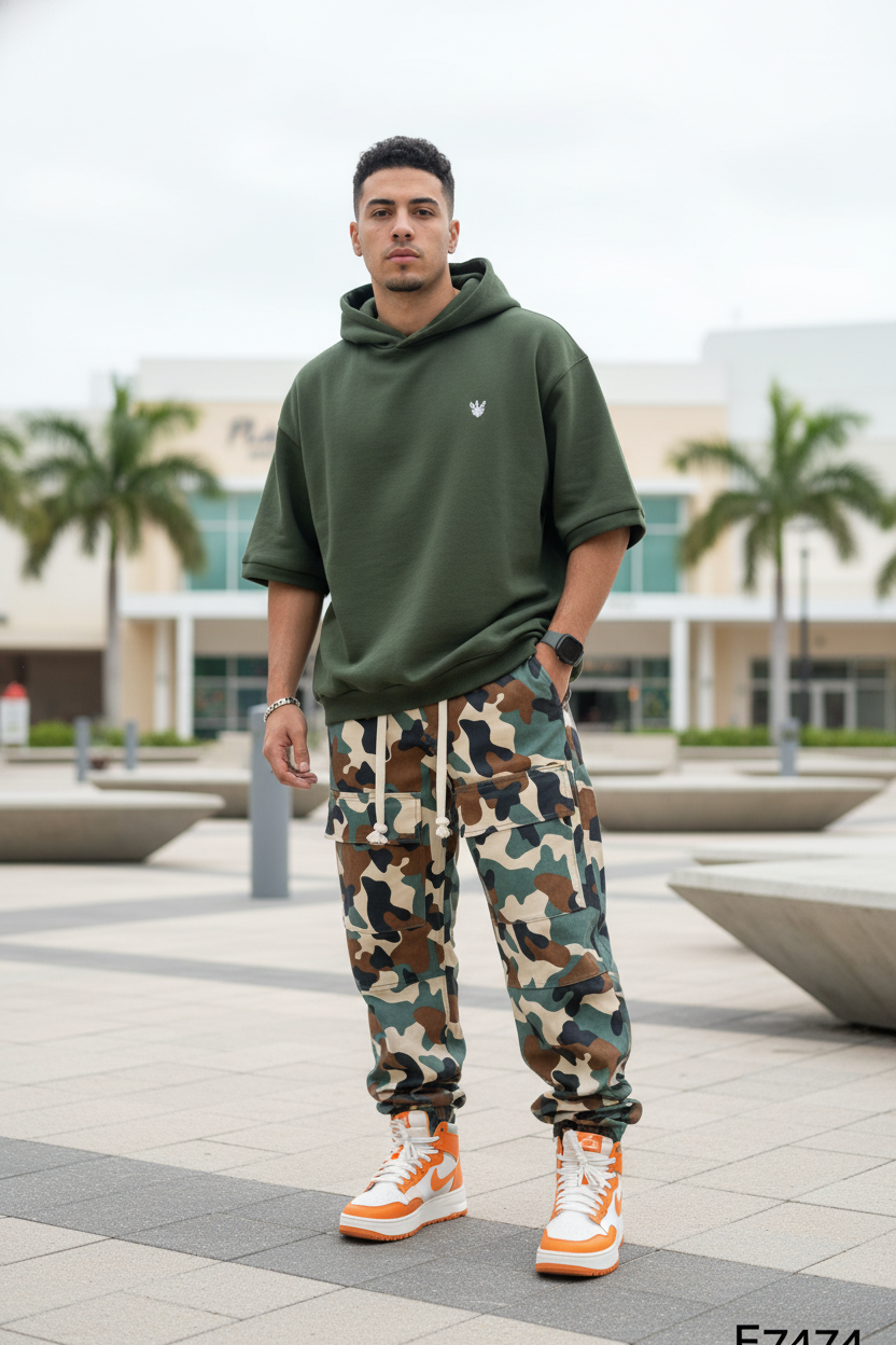 Escobar Cargo Camo Plaza Carolina: El Flow Militar que Domina Puerto Rico — Puerto Rico