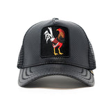 Gold Star Trucker hat GALLO CUERO NEGRA