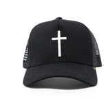 Gorra Gold Star cruz negra