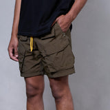 GFTD LA  CARGO SHORT  OLIVE