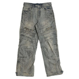 FRD MOTOR RACING Y2K DENIM PANTS #3117
