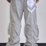 FRD UTILITY CARGO DENIM PANTS Grey 2201