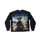 Mixed Emotions Black *Racer* Long Sleeve 19006