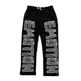 Mixed Emotions Black Artist Sweatpants 19001