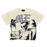 Mixed Emotions Beach Rhinestone Tee 5418