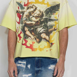 FRD ETERNAL MYTHS ANGELIC REVELATION CROPPED TEE 3015