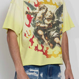 FRD ETERNAL MYTHS ANGELIC REVELATION CROPPED TEE 3015