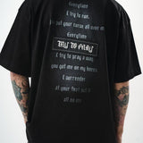 Escobar T-Shirt Try to pray negra 73911