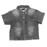 Mixed Emotions Set Paisley Denim Black 003101
