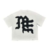 Mixed Emotions T-shirt Blanca con Rhinestone 003104