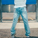 Mixed Emotions Rhinestone Jeans 0099