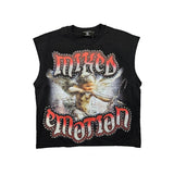 Mixed Emotions Angel' Sleeveless Tee 8080