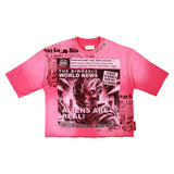 FRD  BREAKING NEWS ALIENS ARE REAL CROPPED TEE
