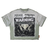 FRD BREAKING NEWS WARNING FROM HEAVEN CROPPED TEE