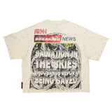 FRD BREAKING NEWS SALVATION CROPPED TEE