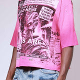 FRD  BREAKING NEWS ALIENS ARE REAL CROPPED TEE