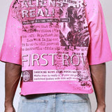 FRD  BREAKING NEWS ALIENS ARE REAL CROPPED TEE