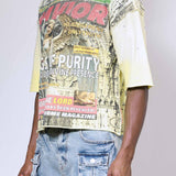 FRD BREAKING NEWS WINGS OF PURITY CROPPED TEE