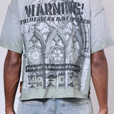 FRD BREAKING NEWS WARNING FROM HEAVEN CROPPED TEE