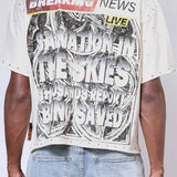 FRD BREAKING NEWS SALVATION CROPPED TEE