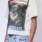 FRD BREAKING NEWS SALVATION CROPPED TEE