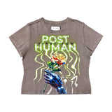 FRD POST HUMAN SOFT CODE WASHED TEE