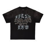 FRD Wake up and be fierce aplique tee